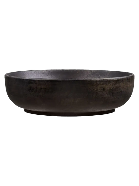 Kullu Schale Mangoholz, braun Schale Living Nordic