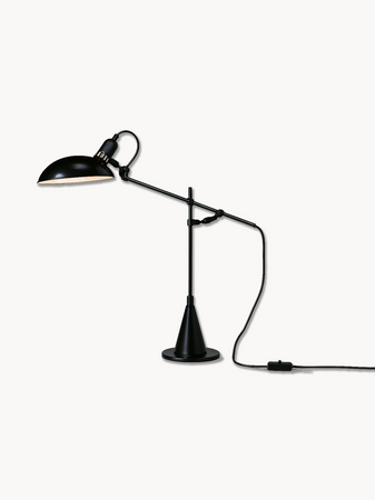 | Switch On Tischleuchte – Industrial Chic in klassisch & vernickelt - von Lambert online kaufen bei LIVINGforme.