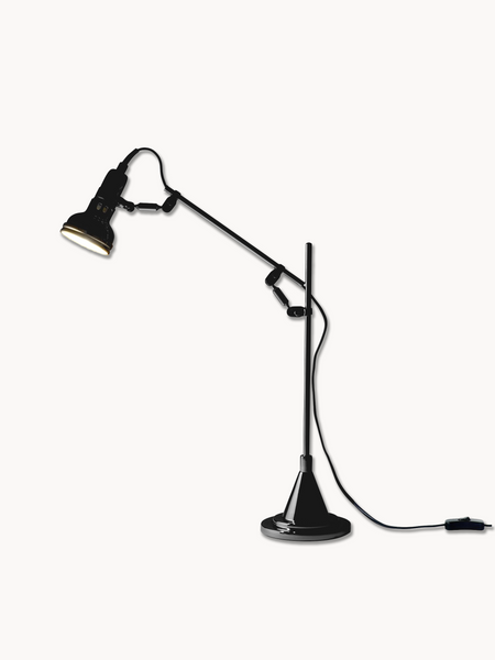 | Switch On Tischleuchte – Industrial Chic in klassisch & vernickelt - von Lambert online kaufen bei LIVINGforme.