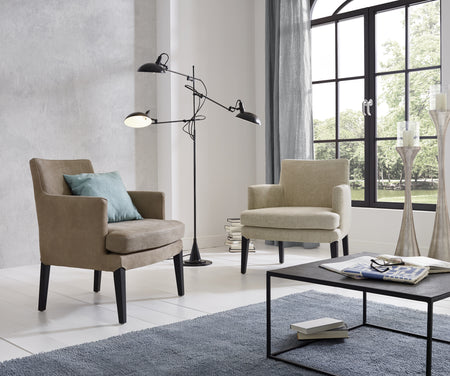 Stehleuchte | Switch On Stehleuchten – Industrial Chic in 1-, 2- & 3-armig - 1-armig von LIVINGforme online kaufen bei LIVINGforme.