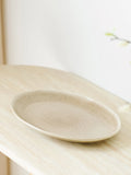 Viola Serviertablett Keramik, beige Tablett Living Nordic