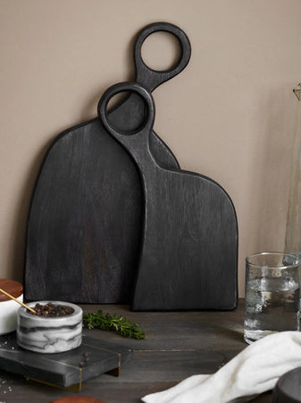 Palani Schneidebrett Mangoholz, braun Küchenaccessoire Living Nordic
