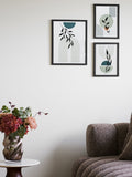 Aspen Bilderrahmen-Set schwarz – 21x30 & 30x40 cm Bilderrahmen Living Nordic