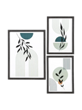 Aspen Bilderrahmen-Set schwarz – 21x30 & 30x40 cm Bilderrahmen Living Nordic