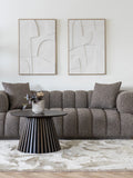 Madeline Wandrelief No. 2, weiß – 60x90 cm Wanddekoration Living Nordic