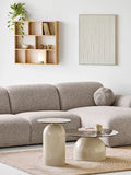 Ena Wandrelief Canvas, beige Wanddekoration Living Nordic