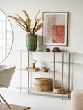 Mina Leinwandbild Canvas, beige/braun Wandbild Living Nordic