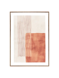 Mina Leinwandbild Canvas, beige/braun Wandbild Living Nordic