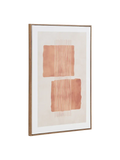 Mina Leinwandbild No. 2, beige/braun Wanddekoration Living Nordic