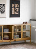 Tine Wanddekoration getuftet, schwarz/braun, 50x70 cm von Living Nordic – Ansicht 3