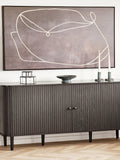 Apia Leinwandbild Canvas, dunkelbraun – 80x120 cm – Motiv 2 Wandbild Living Nordic