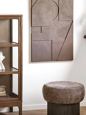 Isabella Wandrelief braun No.2 – 60x90 cm Living Nordic