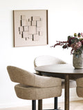 Gala Wandrelief braun Wanddekoration Living Nordic