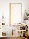 Victoria Wandrelief beige – 60x120 cm – Motiv 1 Wanddekoration Living Nordic