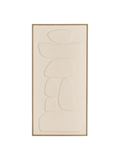 Victoria Wandrelief No. 2, beige – 60x120 cm Wanddekoration Living Nordic