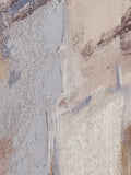 Inez Leinwandbild mit handbemalten Details, sandbeige Wandbild Living Nordic