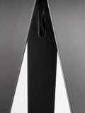Tripod Stehleuchte in Schwarz, Detail