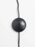 Tripod Stehleuchte in Schwarz, Detail
