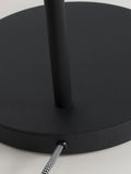 Buckle Head Stehleuchte in Schwarz, Detail