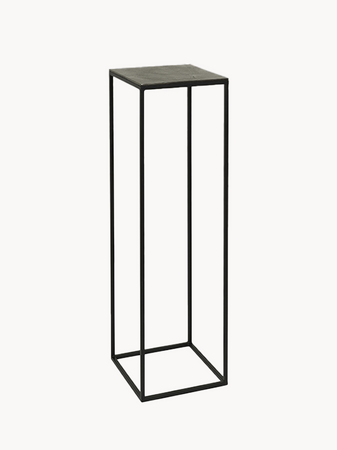 Tischleuchte | Lambert Dado Säule – Sandguss Aluminium mit Graphit-Finish, 2 Höhen - von Lambert online kaufen bei LIVINGforme.