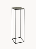 Couchtische | Lambert Dado Säule – Sandguss Aluminium mit Graphit-Finish, 2 Höhen - groß von Lambert online kaufen bei LIVINGforme.
