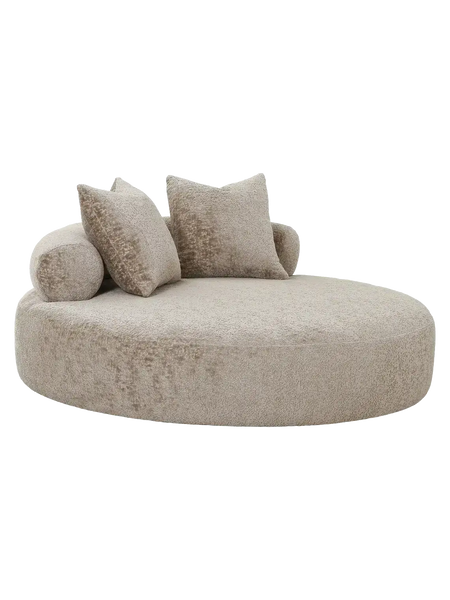 Cairo Daybed Chenille, natur Daybed Living Nordic