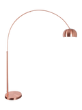 Metal Bow Stehleuchte in Kupfer, Ansicht 1