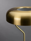 Eclipse Stehleuchte in Messing, Detail