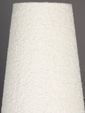 Miki Stehleuchte Bouclé Weiß, Detail