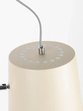 Buckle Head Stehleuchte in Beige, Detail