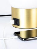 Urban Charger Tischleuchte Gold, Detail