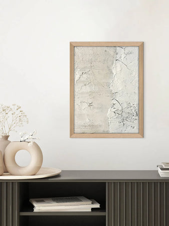 Wandbild White Surface | Nordic Art