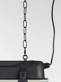 G.T.A. Pendelleuchte XL Schwarz, Detail