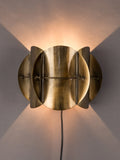 Corridor Wandleuchte Messing, Detail