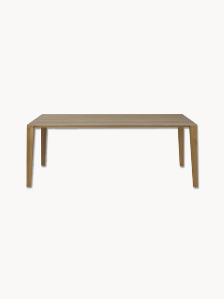 Esstische | Aracol Tisch Eiche Massiv - 90 × 200 × H 76 cm von Lambert online kaufen bei LIVINGforme.