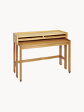 | Modesto Sekretär – eleganter Schreibtisch aus Massivholz in verschiedenen Ausführungen - Walnussfurnier & Bambusfurnier von LIVING Collection online kaufen bei LIVINGforme.