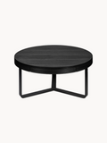 | Harry Couchtisch rund mit Schublade – Ø 80 cm, H 37 cm, Eichenfurnier - von Lambert online kaufen bei LIVINGforme.