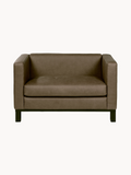 2er-Sitzer | Bella Sofa Afrika 2-Sitzer - Braun von Lambert online kaufen bei LIVINGforme.