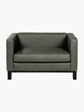 2er-Sitzer | Bella Sofa Afrika 2-Sitzer - Anthrazit von Lambert online kaufen bei LIVINGforme.