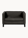 2er-Sitzer | Bella Sofa Santa Fe 2-Sitzer - Dunkelbraun von Lambert online kaufen bei LIVINGforme.