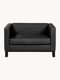 2er-Sitzer | Bella Sofa Santa Fe 2-Sitzer - Schwarz von Lambert online kaufen bei LIVINGforme.