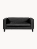 3er-Sofa | Bella Sofa Santa Fe Lang 3-Sitzer - Schwarz von Lambert online kaufen bei LIVINGforme.