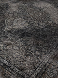 Rugged Teppich in Schwarz, Detail
