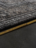 Rugged Teppich in Schwarz, Detail