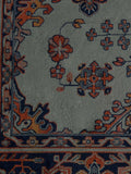 Raz Teppich in Grün, Detail