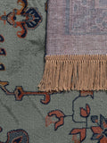 Raz Teppich in Grün, Detail