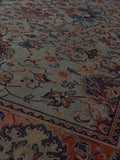 Bid Teppich in Grün, Detail