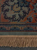 Bid Teppich in Grün, Detail