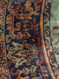 Raz Teppich rund Grün, Detail