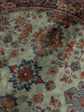 Raz Teppich rund Grün, Detail